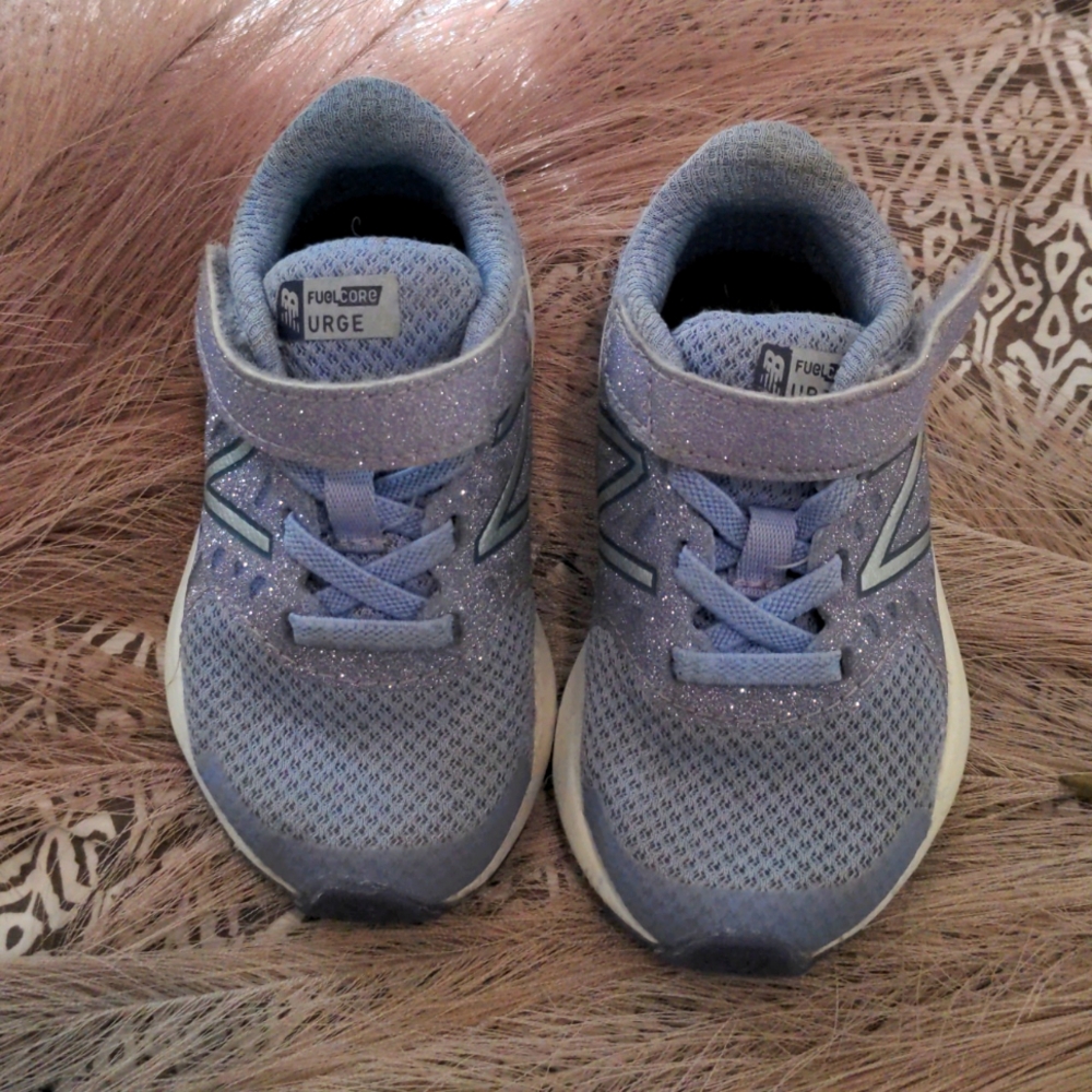 New Balance Toddler Tennis Shoes Lavender